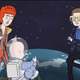 Illustration for article titled In “Space Baby,” a fearless neonate cruises the spaceways
